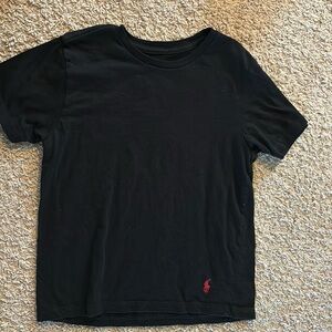 Polo Ralph Lauren black tshirt. Boys M